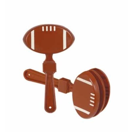 Beistle - 60930-BR - Football Clapper - Pack Of 24